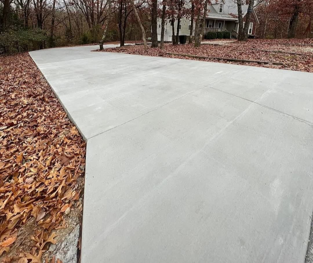Finished concrete